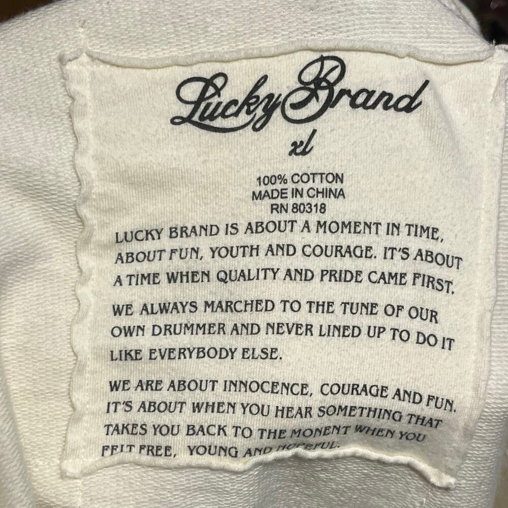 NWOT Lucky Brand Wrap Tie Open Front Ivory Cardigan XL Pockets Boho Classic City - Picture 5 of 6